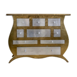 Commode 20ème laiton et métal