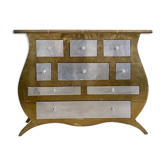 Commode 20ème laiton et métal