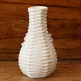 Vase soliflore en barbotine