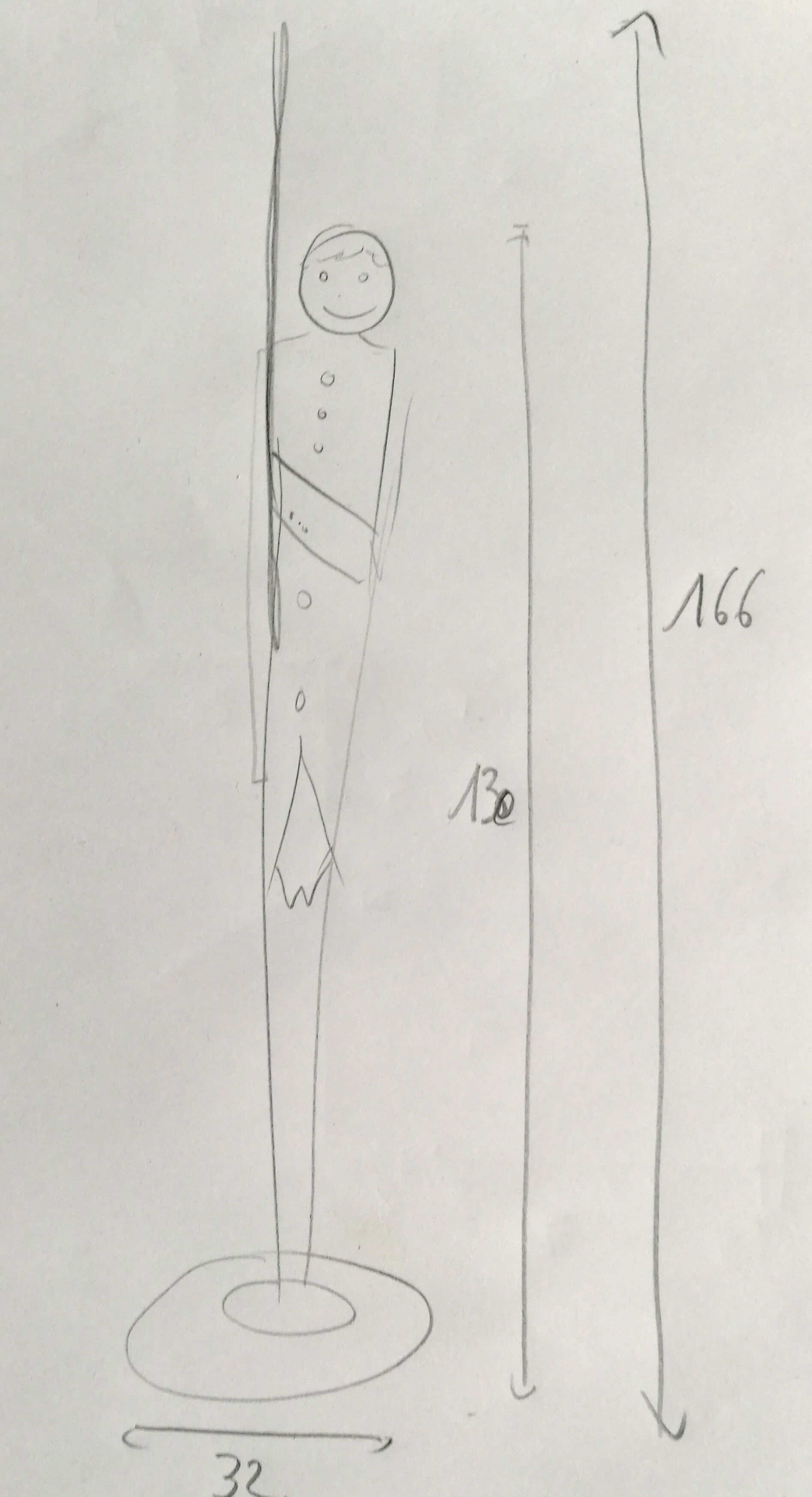 Suzanne Bonnichon for Jacques Adnet 50s floor lamp
