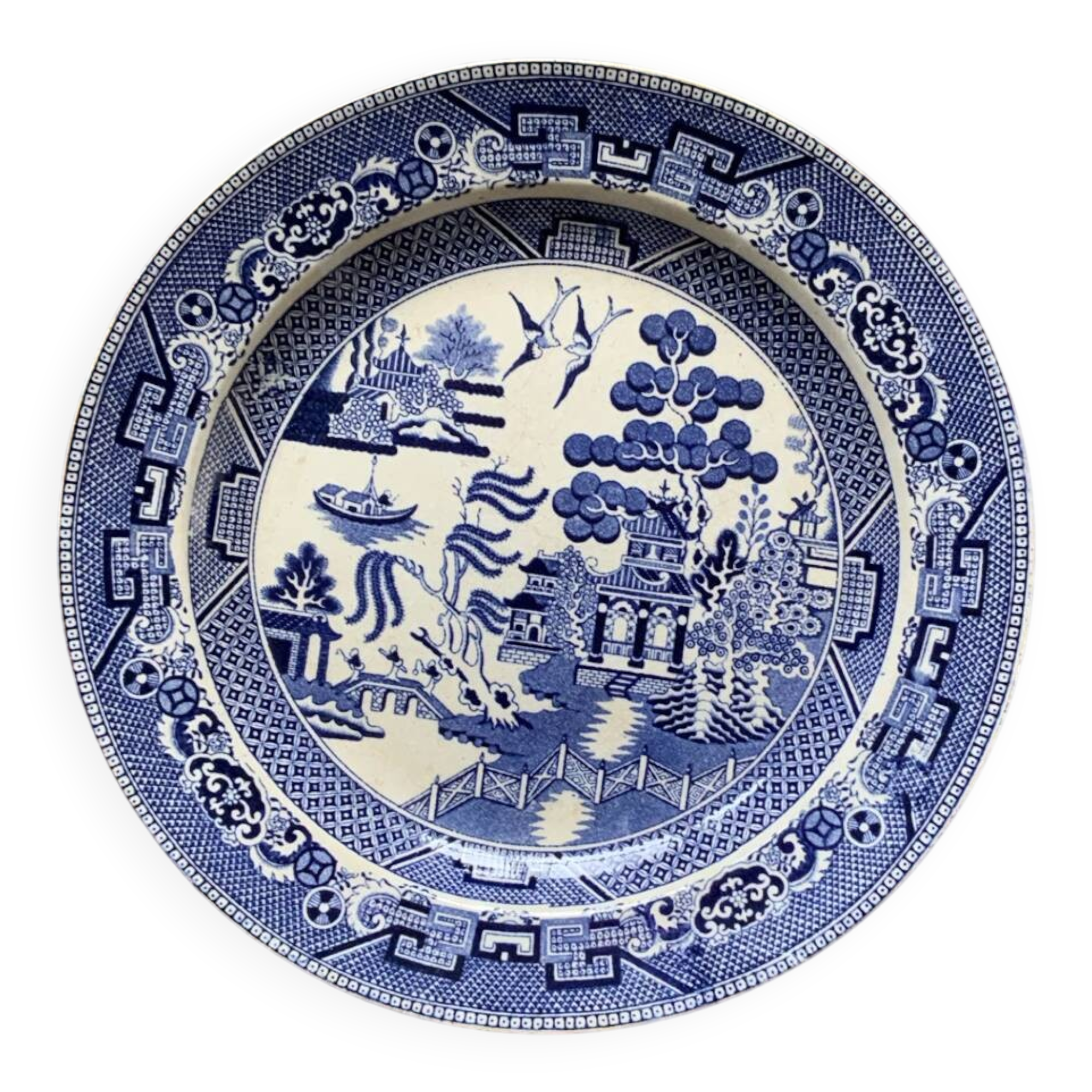 Antique English plate