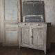 Parisian buffet in beech from the early 20th century with an antique finish.
