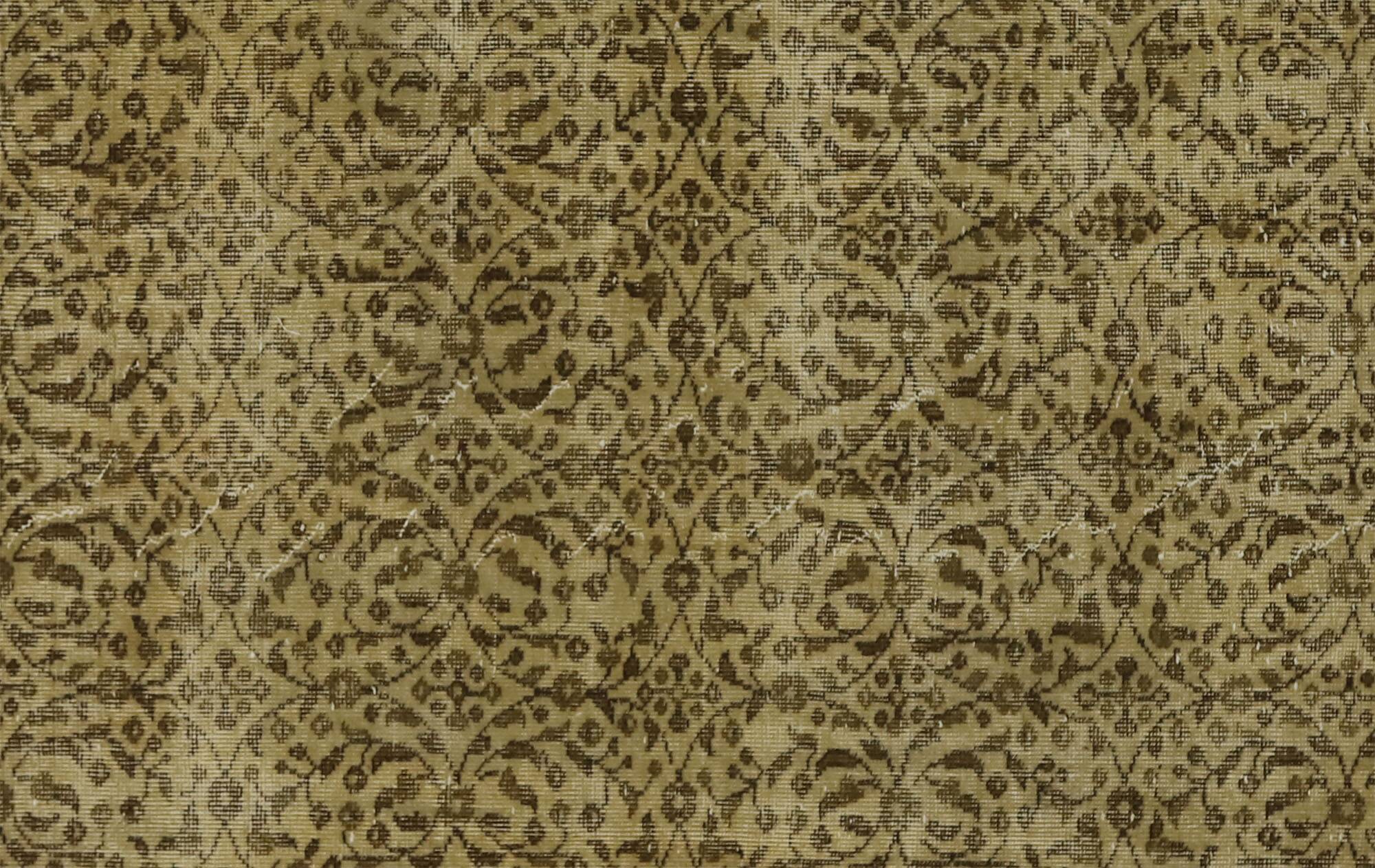 One-of-a-kind turkish handwoven vintage rug - rustic vintage charm 281x 171 cm