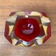Vintage Italian Sommerso glass candlestick or ashtray