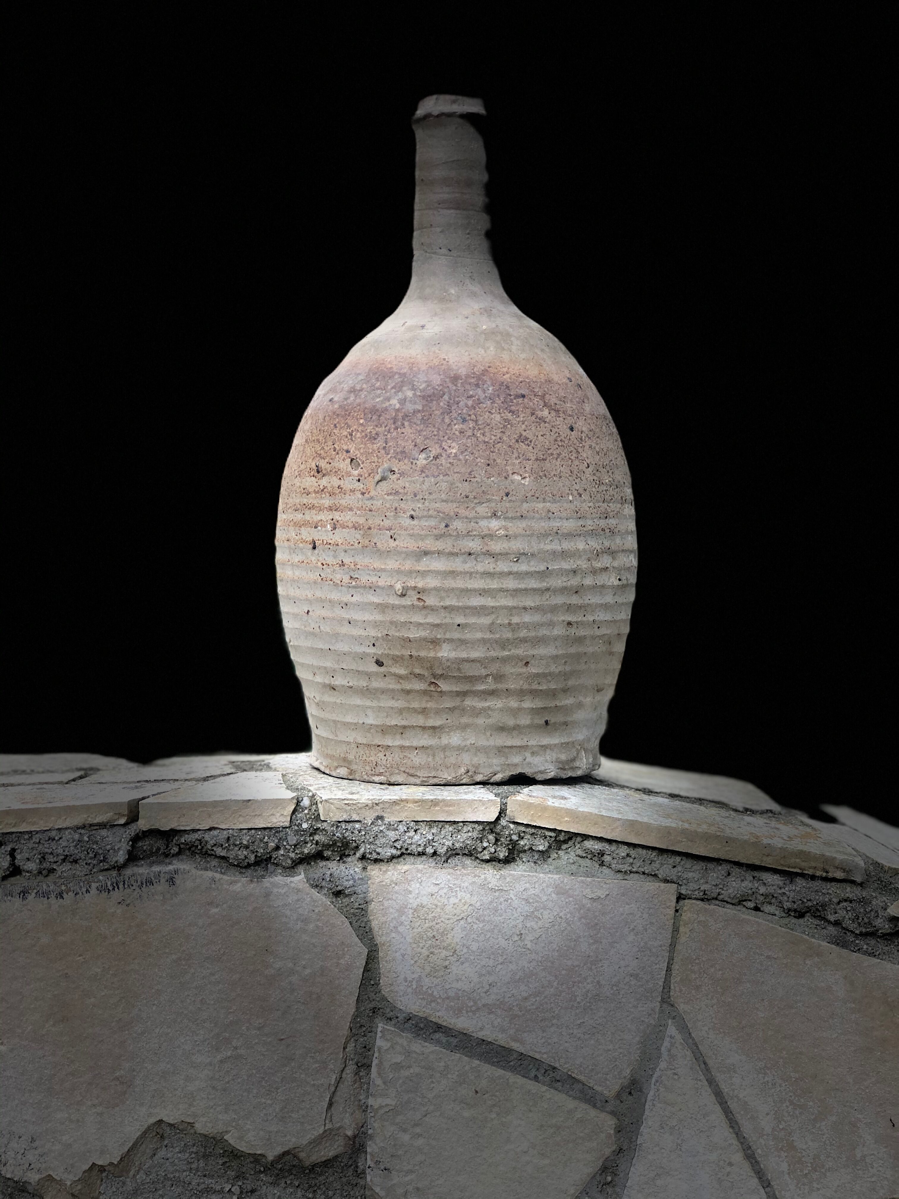 Bottle in free enamelled 60s