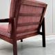 Fauteuil 'Capella' en palissandre, Illum Wikkelsø pour N. Eilersen, Danemark, années 60.