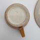 Coffee service Vallauris ceramic wood decoration