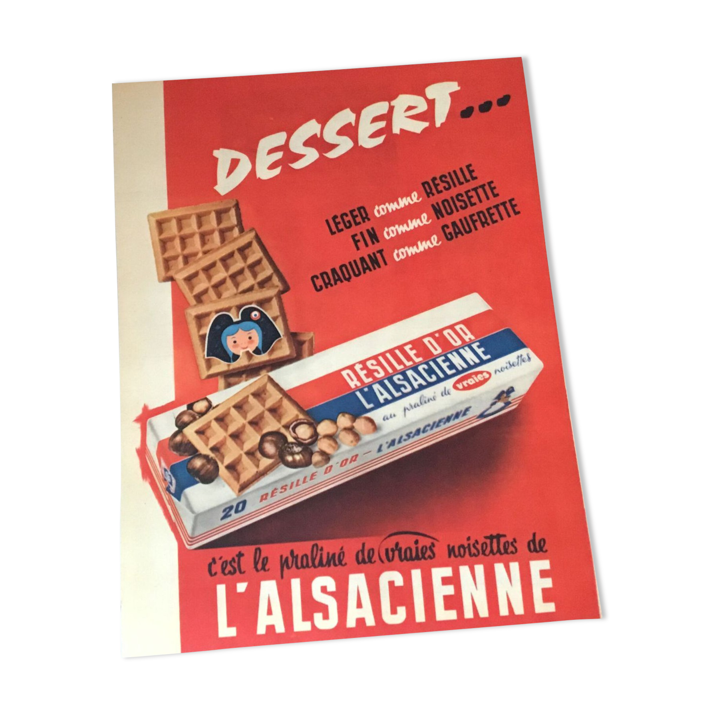 Vintage advertising to frame