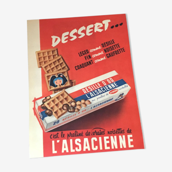 Publicité vintage à encadrer