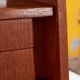Restored teak bureau desk