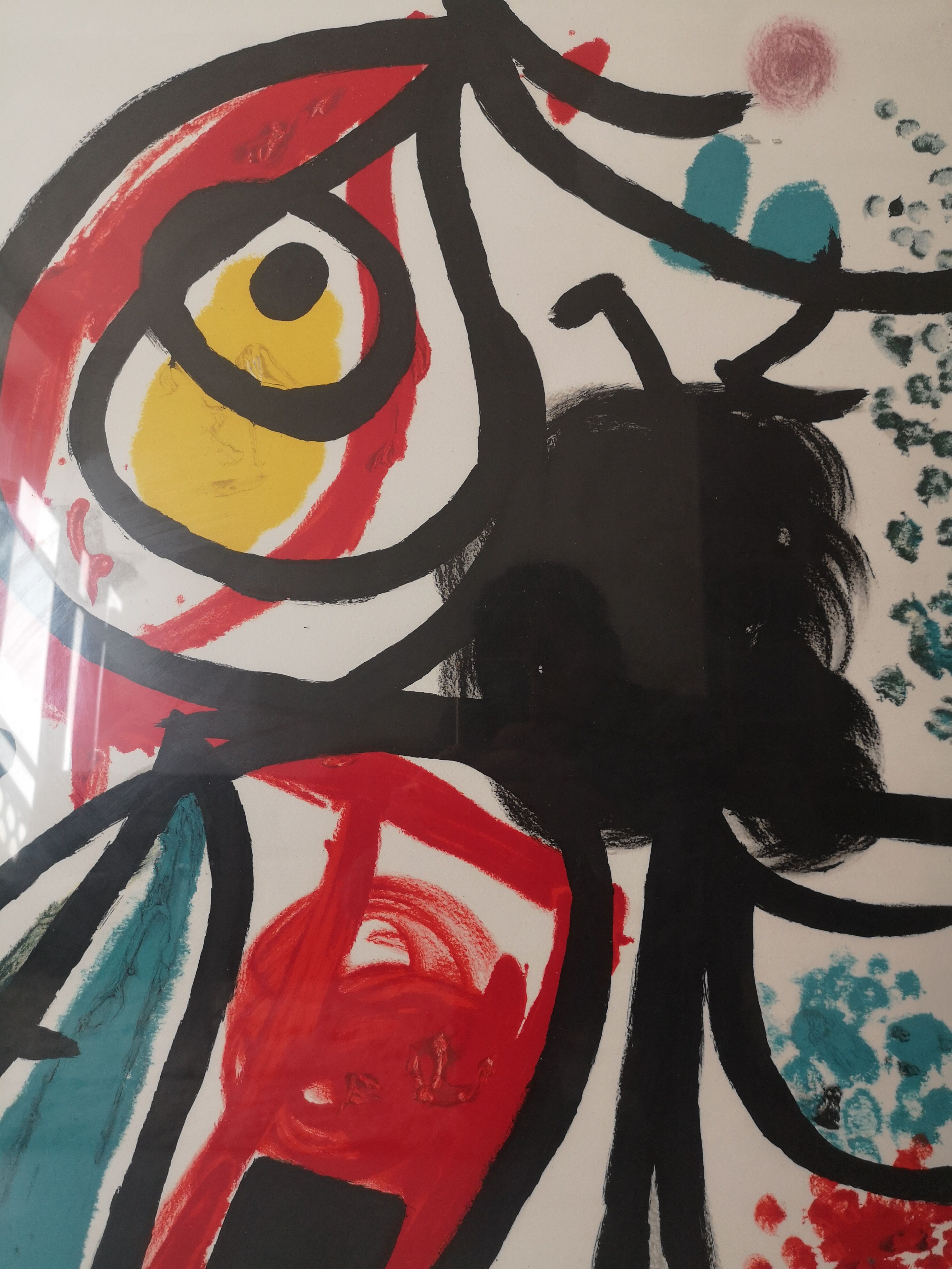 lithograph of execution of Miro, 25/150 copies, FIAC 1995