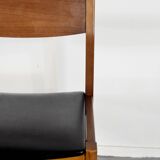 Set Of 4 Midcentury Danish Style Teak Chairs.