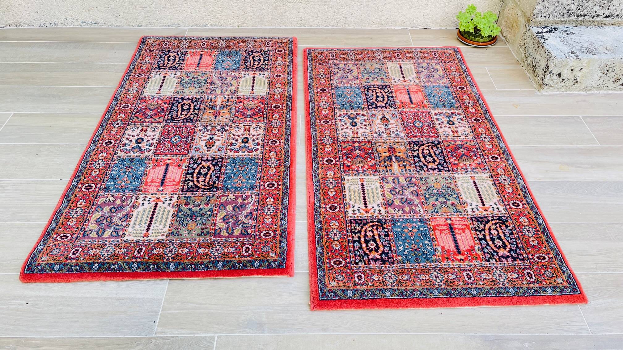 Pair of Vintage Rugs, Art Deco Inspiration