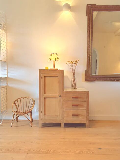 Small asymmetrical wardrobe "Clémentine"