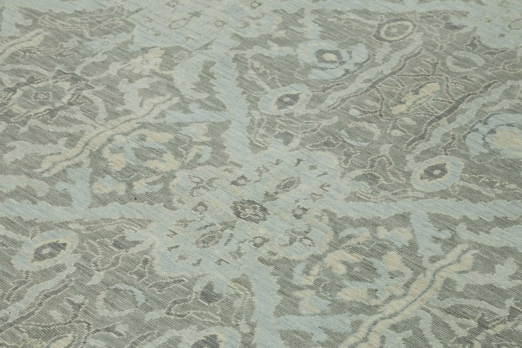 Turkish Handcrafted Loom Oushak Rug 269 cm x 356 cm