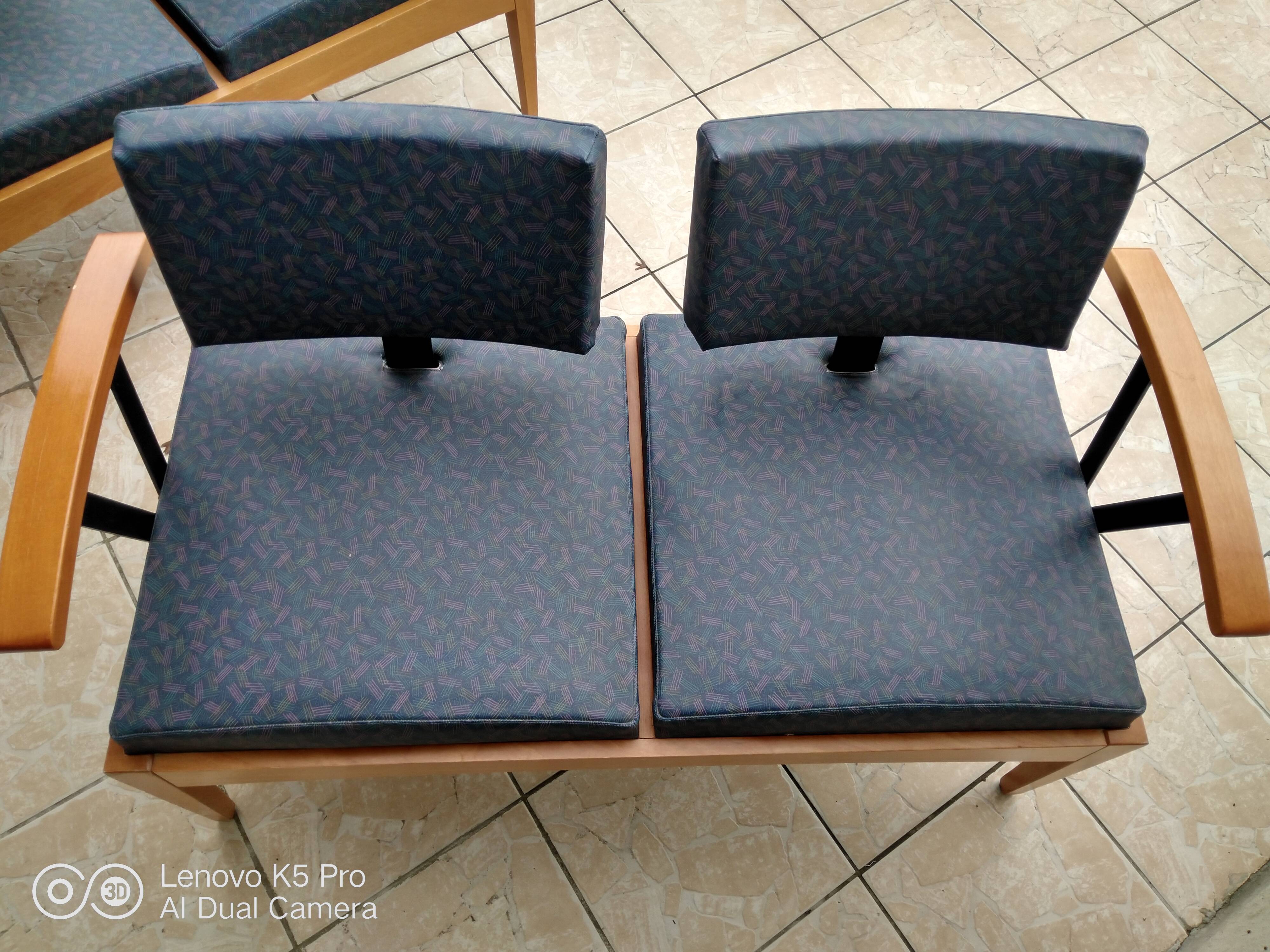 Pair of vintage Baumann banquettes