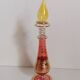 6 Egyptian gold and mouth-blown perfume bottles