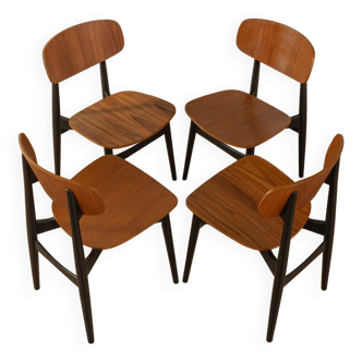 Chaises de salle à manger des années 1960