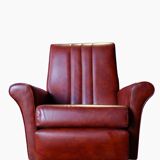 Vintage lounge, convertible Canape and 2 armchairs