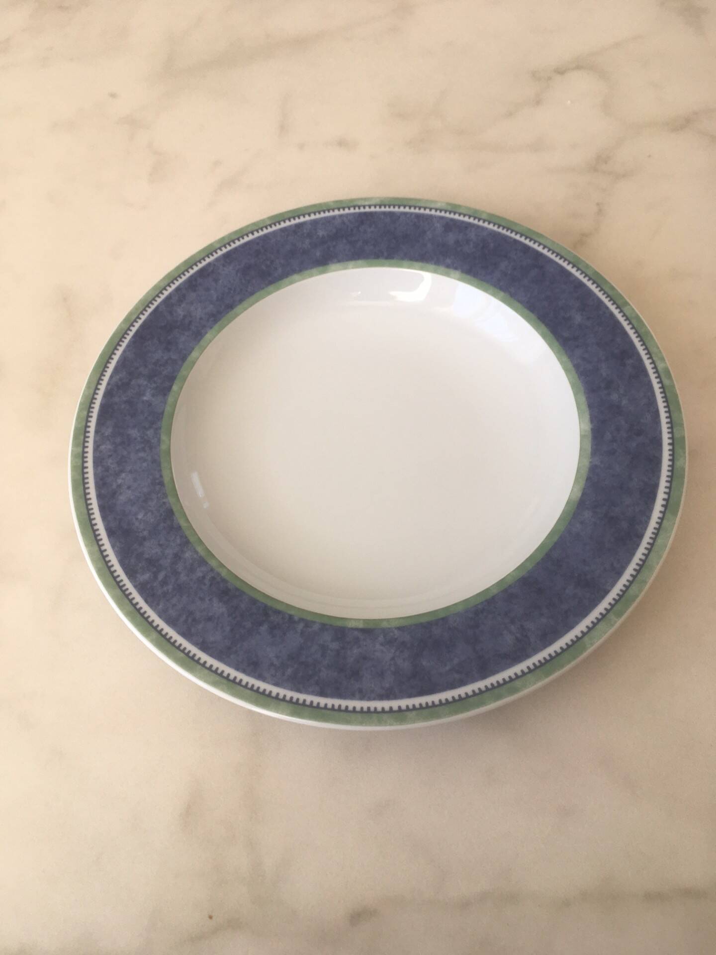 service of 6 new deep plates from Villeroy & Boch