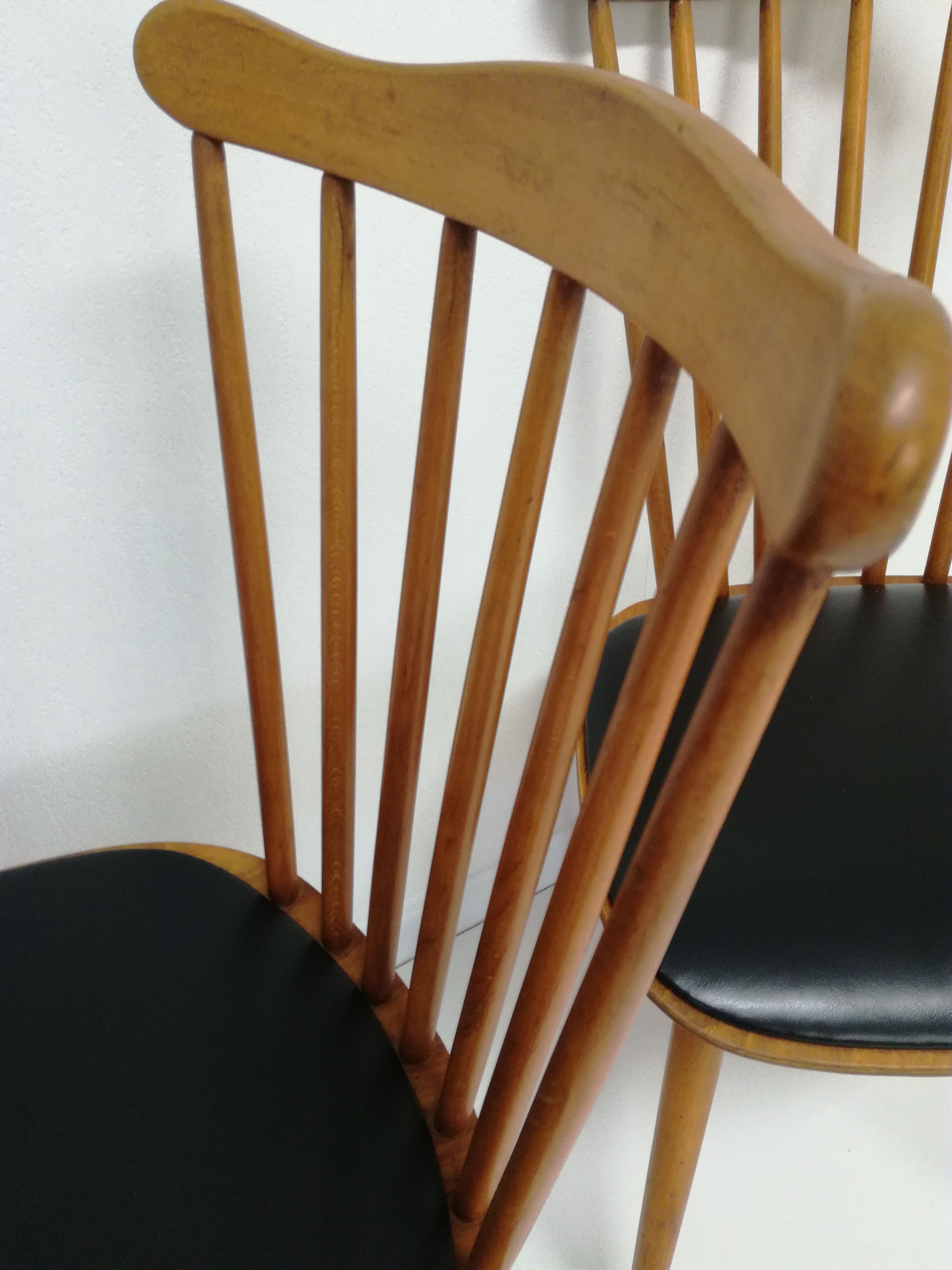 Set of chairs "Bistro, lounge" style Scandinavian Baumann