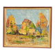 Huile sur toile originale suédoise – “Klar September” par Gunnar Rydholm