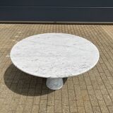 Angelo Mangiarotti M1 eettafel Skipper Carrara marmer 130cm