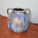 flamed stoneware vase, Roger Guérin (Bouffioulx, Belgium)