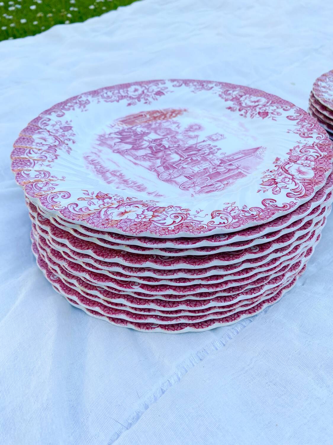 Lot of rare English tableware