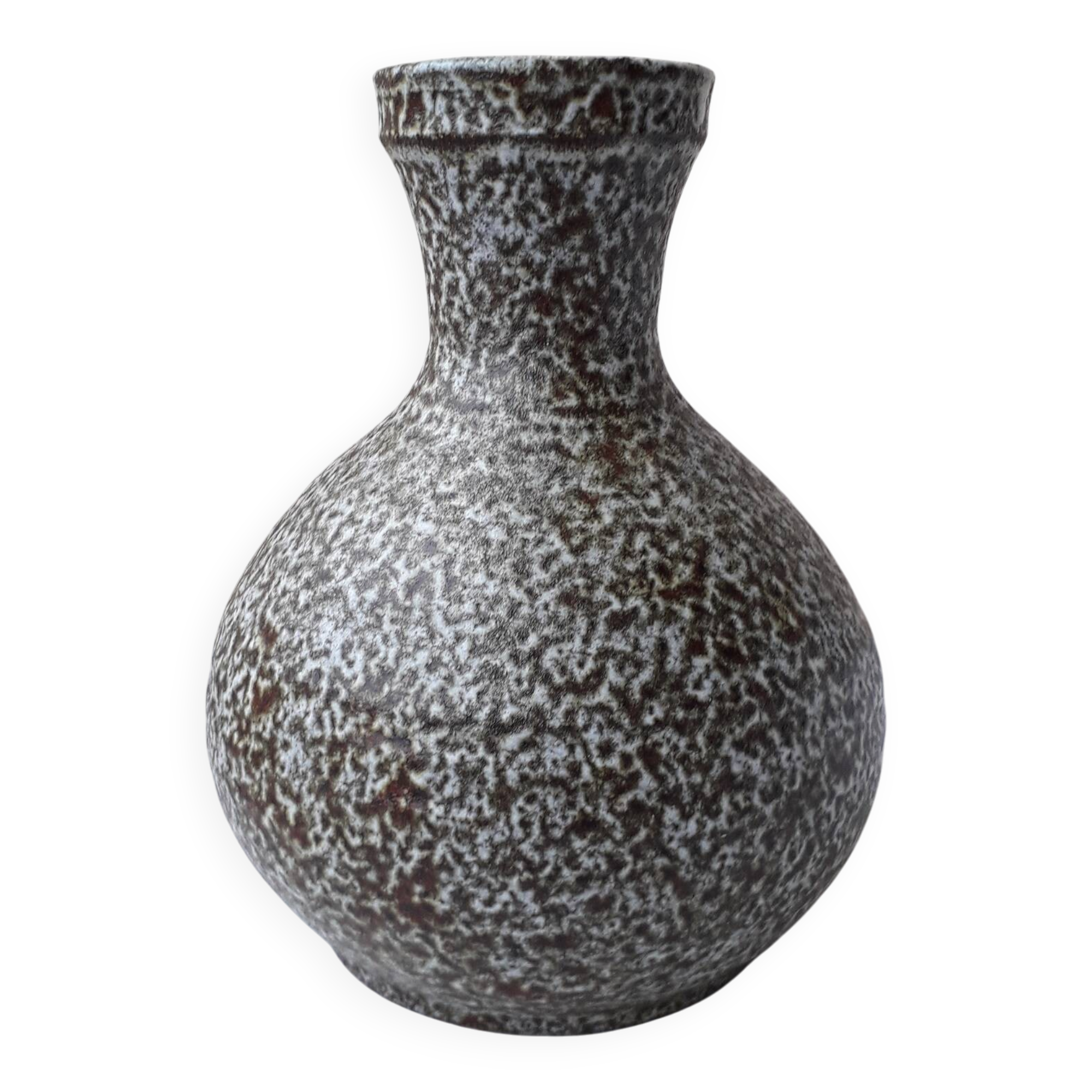 Signed ceramic vase