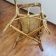 Rattan/wicker armchair 30s