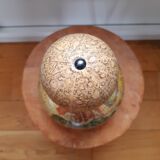 Old world map bottle