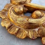 Golden cornucopia mirror