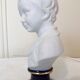 Buste de jeune garçon en biscuit de porcelaine de Limoges signé Ternet