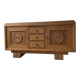 Enfilade storage unit oak Art Deco 1940 Dudouyt
