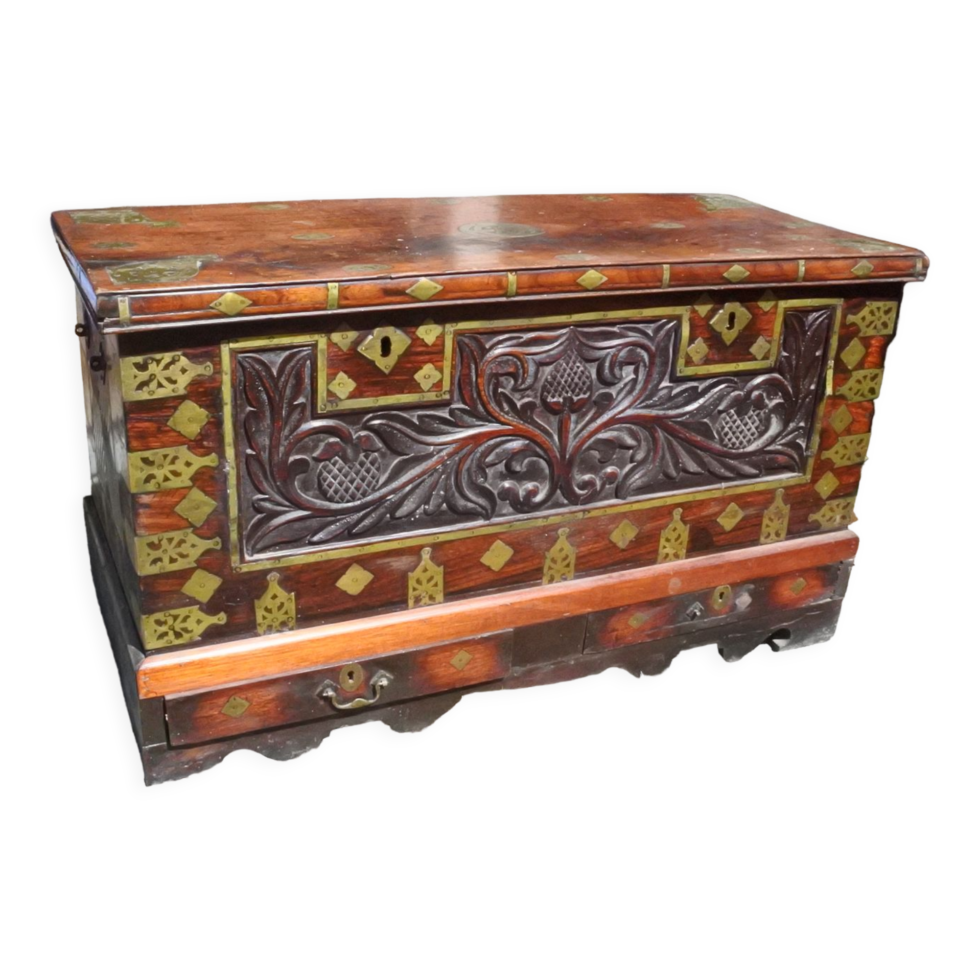 Dutch sailor's trunk 18th century