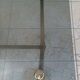 Vintage dessert trolley in brass and smoked glass 1960