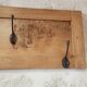 superb coat rack with 5 double hooks