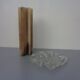 Scandinavian Glass Candleholder, 1960s