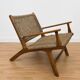 Paire de fauteuils corde Olivier de Schrijver