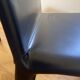 Set of 4 Bontempi Alice chairs – genuine black leather – Italian design