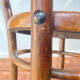 Chaise bistrot Thonet bois et cannage