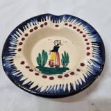 HB Henriot ashtray Quimper Brittany, early 20th century