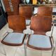Lot de 4 chaises Pagholz vintage