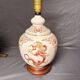 Ancient Dragon Imperial Red Porcelain Lamp Base China 37cm