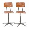 Pair of workshop chairs