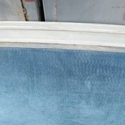 antique headboard in Louis XVI style