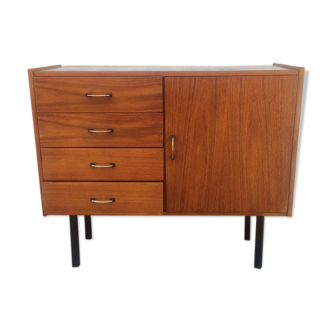 Small beech veneer storage unit, 1960