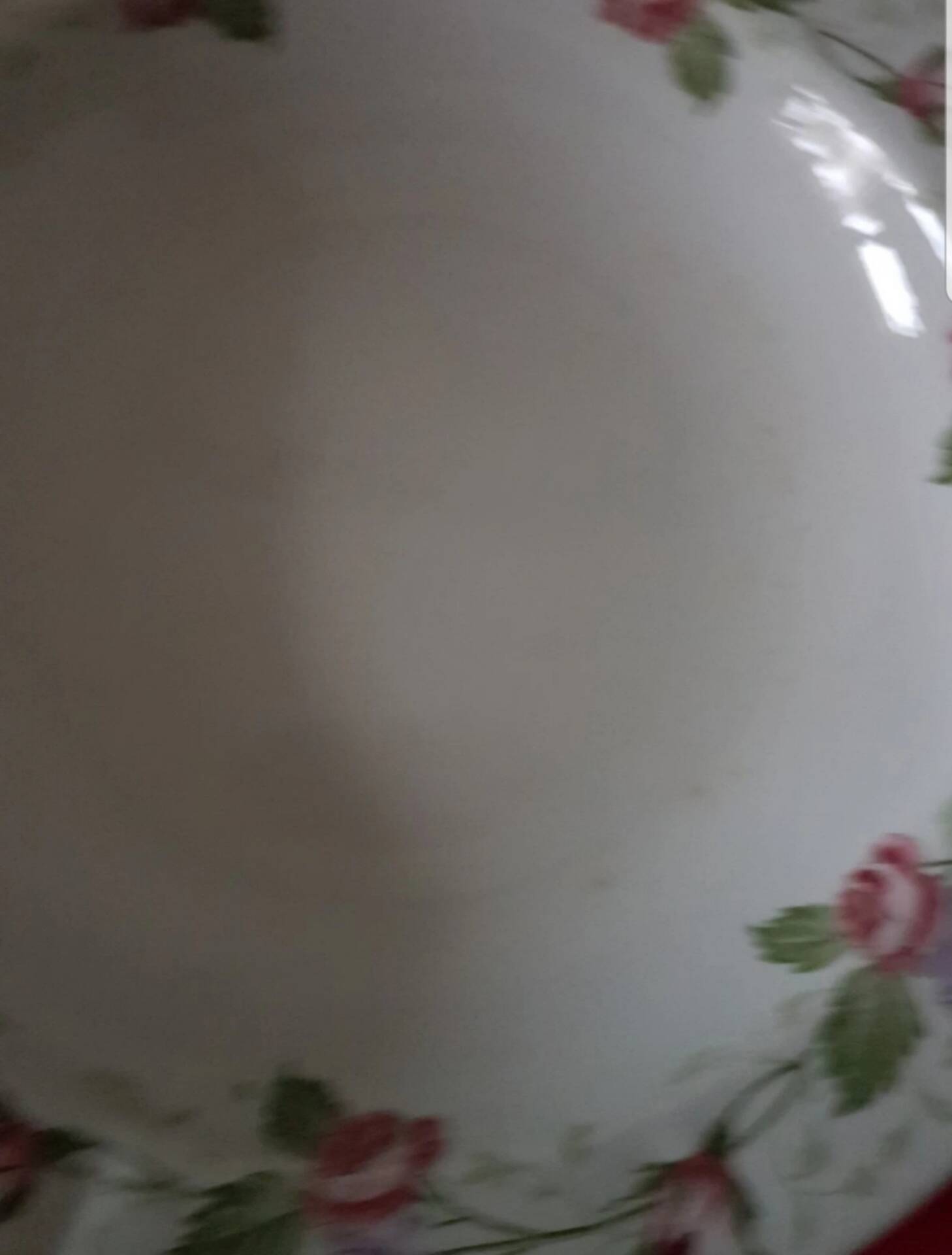Old plate France Sarreguemines U&C