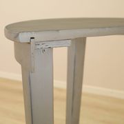 Table console en pin, design danois, années 1960, fabriquée au Danemark